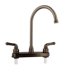 For bathroom faucets, in particular, the two handles may be joined with the spout to become a single unit or they may be spread apart from it. Empire Faucets Rv Kitchen Faucet Replacement Gooseneck Spout And Handles Walmart Com Walmart Com