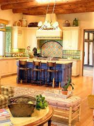 Mexican Flavor Spanish Style Kitchen Hacienda Style Kitchen Spanish Kitchen Design
