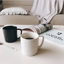 100均のテーブルウェア革命 セリアで人気 マットモノトーンシリーズ folk マグカップ マグ カフェ