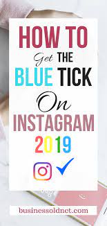 How To Get The Blue Tick On Instagram 2019 Marketing Degree Marketing Jobs How To Get