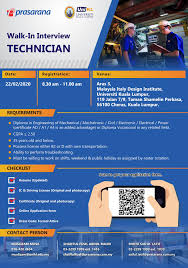 Terdahulu, prasarana malaysia berhad dalam satu kenyataan memaklumkan dua buah tren lrt laluan kelana jaya bertembung mengakibatkan beberapa penumpang mengalami kecederaan. Prasarana Malaysia Berhad On Twitter Dear Job Seekers Job Vacancies Technician For More Details Please Refer To The Ads Below