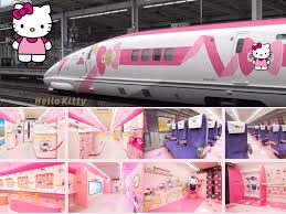Sistem kereta api di jepun sememangnya terkenal di seluruh dunia kerana kecekapan dan ketepatan masa mengikut jadual perjalanan. Kanak Kanak Naik Mesti Tak Nak Turun Comel Kereta Api Laju Jepun Berkonsepkan Hello Kitty Libur