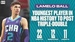Advanced stats and analytics for every player in the nba. Lamelo Ball Posts First Triple Double At Age 19 Youtube