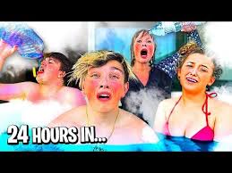 Last To Leave Hot Tub Wins 20 000 Challenge Youtube Hot Tub Funny Memes Challenges