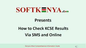 The kenya national examination council (knec) has announced the sms code through which kenya certificate of secondary education (kcse) candidates will be able to get their results on their. How To Check Kcse Results Via Sms And Online Youtube