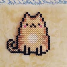 Pusheen Cat Hama Mini Beads By Hamabeads Maniacs Perler Bead Patterns Hama Beads Patterns Pearler Bead Patterns