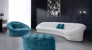 Divani Casa Cosmopolitan Sectional Sofa In Tufted Fabric Glory furniture delray sofa chaise, navy blue.