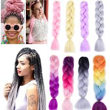 Freetress synthetic hair crochet braids large spring twist 18 regular price: 20 Colors Braiding Hair Jumbo Braid Mega Hair 24 Jumbo Synthetic Hair For Wome Lady Gift Walmart Canada