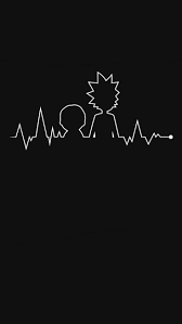 Rick And Morty Dark Black Heartbeat Wallpaper Rick And Morty Asthetic Rick Iphone Wallpaper Rick And Morty Black Wallpaper Iphone Dark Rick And Morty Quotes Coloring morty (phone wallpaper size) : iphone wallpaper rick and morty