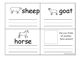 Language Arts Lessons Nicole Delaney Kindergarten Christmas Worksheets Farm Animals Print Kindergarten Langua Worksheets For Kids Writing Worksheets Word Sorts