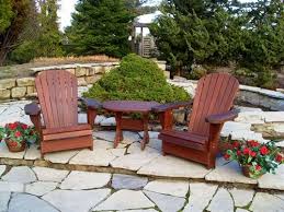 Forever Ipe Oval Side Table Adirondack Chair Chair Ipe Wood