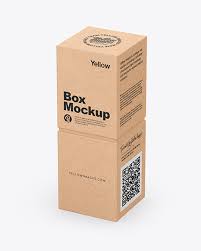 Download Kraft Box Mockup In Box Mockups On Yellow Images Object Mockups Yellowimages Mockups