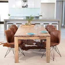 Vancouver, with its large solid wood top and heavy feel, is an expression of a natural and organic strength. Vancouver Enzo Dining Set Dining Room Set Dining Suite Dining Table Dining Cielo Dining Dining Table Dining Room Table