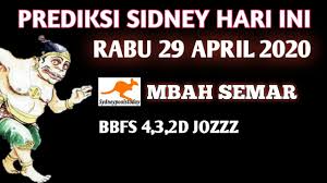 Prediksi Sidney Hari Ini Rabu 29 April 2020 Youtube