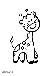Disegni Di Animali Da Stampare E Colorare Disegnare Animali Disegno Giraffa Disegni Da Colorare