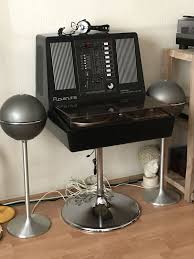 Rosita Stereo Commander Luxus Black N2506 1975 Retro Vintage Home Decor Decor