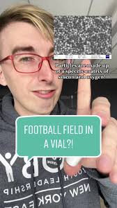 #stitch with @hankgreen1 Imagine crumbling up a football field into one  vial! Nanoparticles are so flipping cool! #chemistry #chem #nano  #nanoparticles #stem #sand #glass #phd #gradschool ...