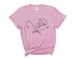 Niall Horan Signature Women T Shirt Tee T Shirts For Women Shirts Tee Shirts
