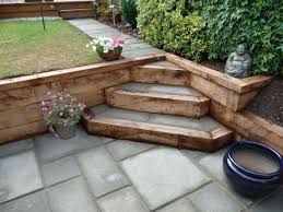 Ed0d250293bfba2bf35ef0d7544cd7ad Jpg 603 452 Sloped Garden Garden Stairs Patio Garden