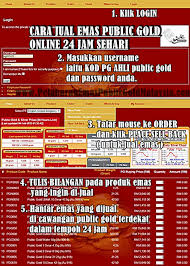 Cara Jual Emas Public Gold Emas