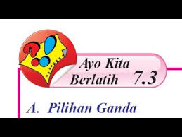 Berikut ini adalah soal dan kunci jawaban uas bahasa indonesia kelas 11 semester 2 kurikulum 2013 beserta jawabannya. Ayo Kita Berlatih 7 3 Mtk Kelas 8 Genap Part 1 4 Youtube