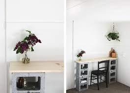 Be sure to meet with your local cmu representative to learn about what types of finishes they offer and at what cost premium. Diy Cinder Block Table The Merrythought