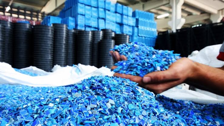 Plastic manufacturing plant