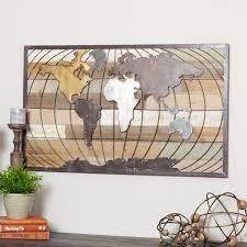 Overstock Com Online Shopping Bedding Furniture Electronics Jewelry Clothing More World Map Wall Decor Map Wall Decor Metal Tree Wall Art