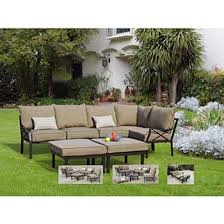Amazon Com Five Piece Patio Sectional Patio Furniture Sets X2f Patio Furniture Amp Patio Furniture Deals Patio Furniture Sets Sectional Patio Furniture