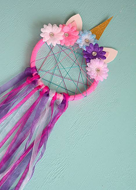 DIY Unicorn Dreamcatcher