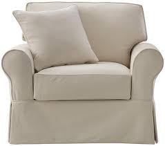 Mayfair Slipcovered Chair Armchairs Living Room Furniture Slipcovers For Chairs Armchair Slipcover Fabric Armchairs