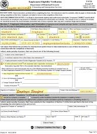 All forms and publications are in pdf format and require adobe acrobat reader to view and print. Examples Of Completed Form I 9