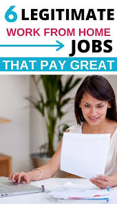 6 Legitimate Work From Home Jobs In 2020 Work From Home Jobs Amazon Work From Home Legitimate Work From Home