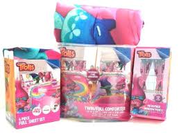 New Dreamworks Trolls Trolls Life Bed In A Bag Comforter Set 6 Prints Dreamworks Trolls Bed In A Bag Comforter Sets