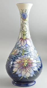Check spelling or type a new query. Moorcroft Clematis Pattern Baluster Vase Numbered Oct 22 2014 Ewbank S In United Kingdom Pottery Art Ceramic Artwork Ceramics Pottery Vase