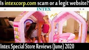 It is an online store that offers the latest trendy products. Intex Special Store Reviews June 2020 Is It A Scam Or Legit Scam Adviser Reports Youtube