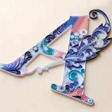 40 Examples Of Creative Paper Typography Art By Anna Chiara Valentini Paper Quilling Designs Quilling Designs Quilling Paper Craft