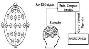 The electrical signals are measured as the difference in voltage between two electrodes (usually one is a reference for all other electrodes). An Approach Toward Wireless Brain Computer Interface System Using Eeg Signals A Review Semantic Scholar