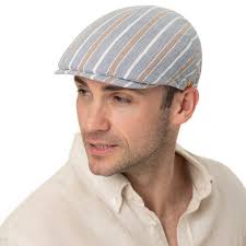 Casquette En Lin Sidney Stripes By Mayser