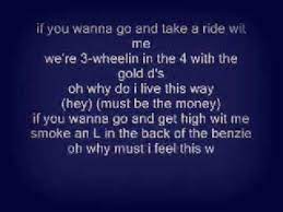 Nelly Ride With Me Lyrics On Screen Wmv Youtube