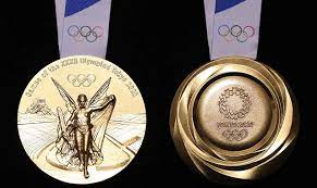 Medaglie olimpiche e posizione in graduatoria. Nuoto Olimpiadi Tokyo 2020 Le Medaglie Realizzate Con Smartphone Riciclati Swim4life Magazine