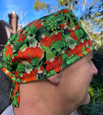 Leprechaun St Patrick's Day Men Unisex Scrub Cap