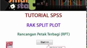 Maybe you would like to learn more about one of these? Tutorial Spss Rancangan Split Plot Rancangan Petak Terbagi Youtube