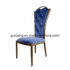 Modern and contemporary glam gobi acrylic dining chair. China Blue Velvet Dining Chair Dining Room Tables Chair Photos Pictures Made In China Com