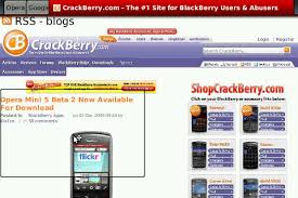 Download opera mini 7.6.4 android apk for blackberry 10 phones like bb z10, q5, q10, z10 and android phones too here. Visual Tour Of Opera Mini 5 Beta 2 For Blackberry G Style Magazine