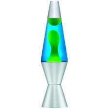Needs a shade and some know how. Lava Lamp In Yellow Blue 14 5 Inches Tall Ll Yb Destination Lighting