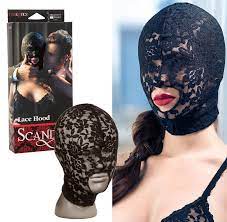Black Spandex Lace Full Hood Role Play Sexy Dominatrix Slave Costume Mask  716770089496 | eBay