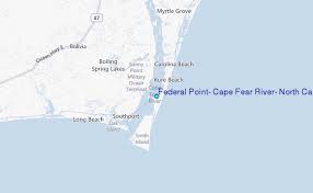 Federal Point Cape Fear River North Carolina Tide Station