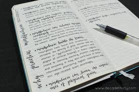 For example, if you write with rounded letters, then this could mean you are creative and artistic. How To Improve Your Handwriting Bullet Journal
