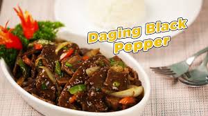 Cara membuat beef black pepper ini cukuplah mudah kok sehingga anda bisa membuatnya sendiri dirumah dengan panduan resep beef siapkan wadah kemudian campur daging dengan nanas yang sudah dihaluskan lalu diaduk hingga merata. Resepiraya Daging Black Pepper Mudah Dan Sedap Icookasia Youtube